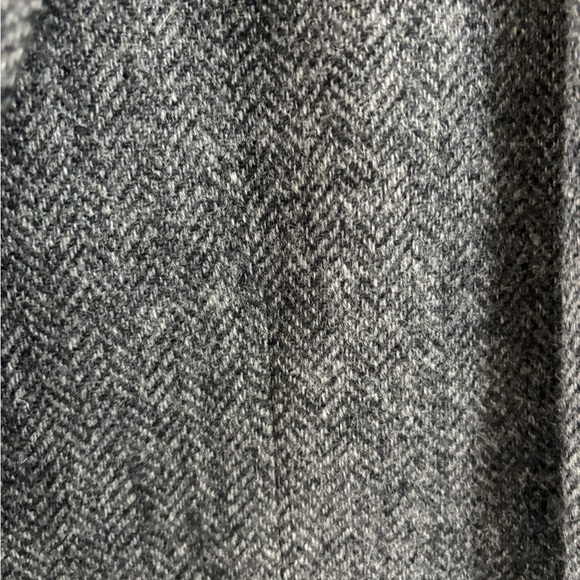 Brooks Brothers Fitzgerald Harris Tweed black herringbone jacket 44L - Picture 4 of 12